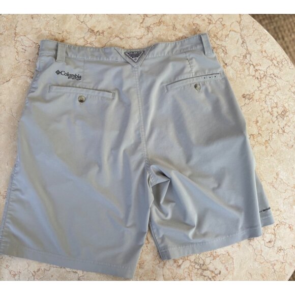 Columbia PFG Mens Performance Fishing Gear Shorts Gray Size 34 ***note pics!! - Picture 2 of 9